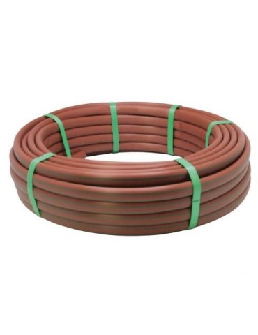 TUBERIA 16MM LISA 0.35 CM ROLLO 25M MARRON C4372