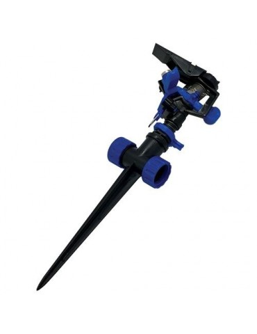 ASPERSOR DE IMPACTO DE DOBLE SALIDA C/ PINCHO 1/2"