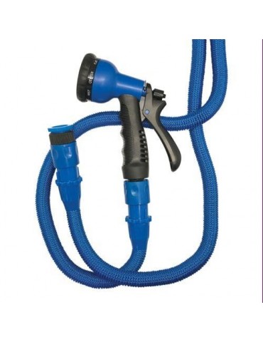 MANGUERA EXTENSIBLE 15M. 12MM. 8 BARES AZUL PRO