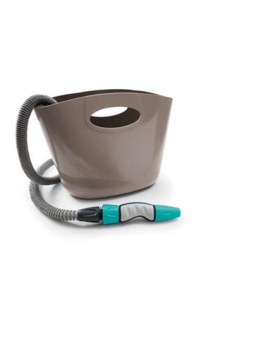 CESTA C/15M. MANGUERA EXTEN.+ ACC. AQUAPOP 15 GRIS