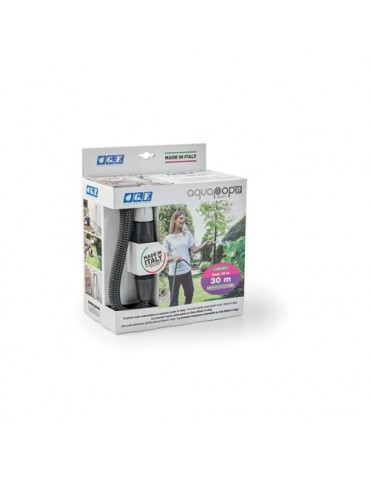 MANGUERA EXTENSIBLE 30M GRIS AQUAPOP EASY
