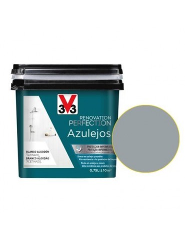 PINTURA RENO PERFECTION AZULEJOS 750ML GRIS DELFIN