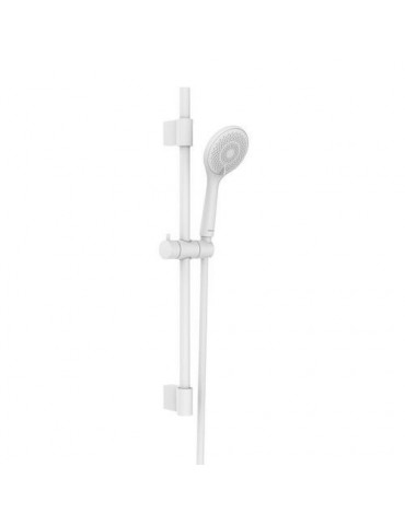 SET BARRA DUCHA ACERO INOXDA 70CM BLANCO 24916100