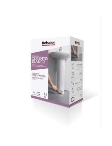 CEMENTO BLANCO     CAJA 1.5KG