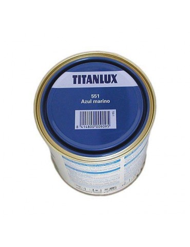 ESMALTE TITANLUX 750 ML. 551 001 AZUL MARINO
