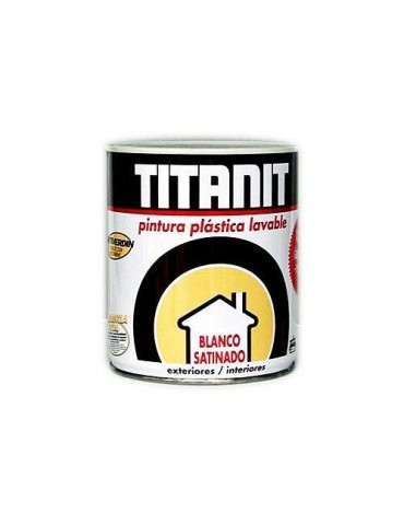 TITANIT EXTERIOR SATINADA BLANCAS 750 ML. 012