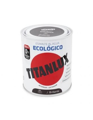 TITANLUX ESMALTE ECO BRILLO TABACO 750ML