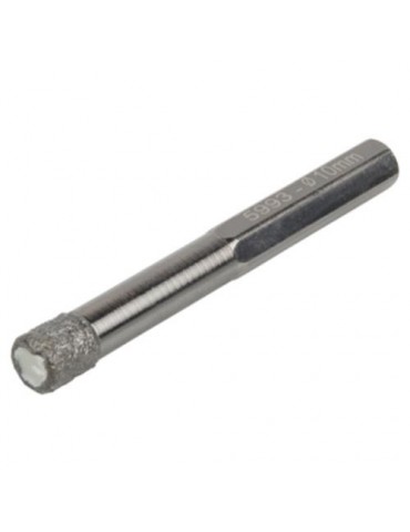 BROCA DE DIAMANTE, VÁSTAGO HEXAGONAL 10