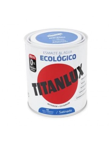 TITANLUX ECO SATINADO AZUL LUMINOSO 750ML