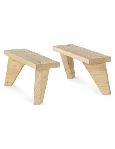 JUEGO DE 2 PATAS DINAMIC DE PINO MACIZO DINPIE.99