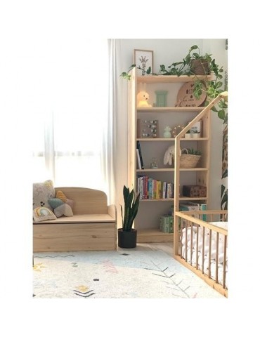 LIBRERIA GALA 6 BALDAS 80CM PINO MACIZO GAL680.99
