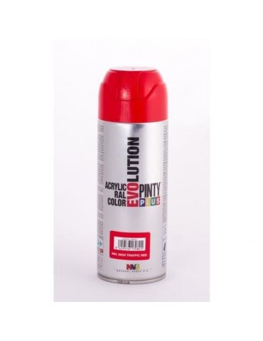 PINTURA SPRAY PINTY PLUS ROJO BRILL. RAL3020 520ML