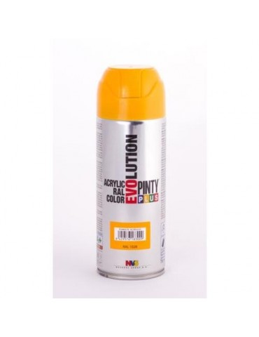 PINTURA SPRAY PINTY PLUS AMA. BRILL.RAL 1028 520ML