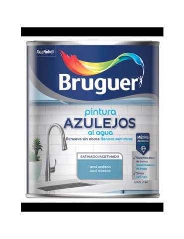 ESMALTE AZULEJOS AGUA SATINADO AZUL OCEANO 750ML
