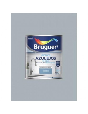 ESMALTE AZULEJOS AGUA SATINADO GRIS AZULADO 750ML