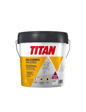 TITAN PINTURA CON PROTECCION ANTIMOHO BLANCO 4L
