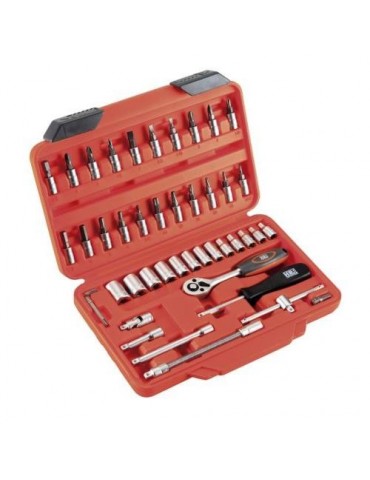 JUEGO LLAVE VASO 1/4" 46 PIEZAS 192394