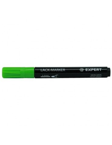 MARCADOR DE PINTURA PERMANENTE LACA - VERDE NEON