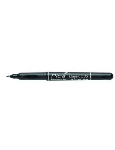 MARCADOR PERMANENTE PICA CLASSIC FINA NEGRO