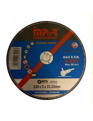 DISCO CORTE 230X1,9X22,23MM. IMPAR PROFESIONAL 230