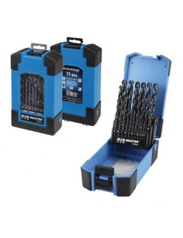 EST.AZUL 25PCS HSS DIN338 Ø1-13X0,5MM. P6011