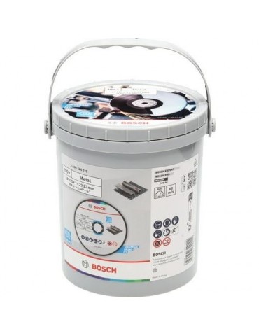 100 DISCOS DE CORTE STANDARD  METAL 115MM