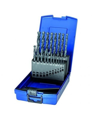 JUEGO BROCAS RECTIFICADO 19 PIEZAS DIN 338 N HSS-G