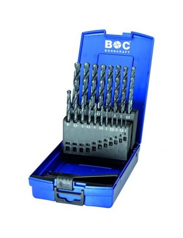 JUEGO BROCAS RECTIFICADO 25 PIEZAS KG13B0 DIN 338