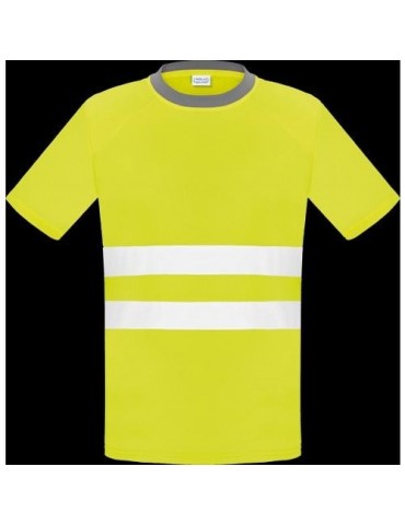 CAMISETA A.V. AMARILLO MANGA CORTA L3000 XL