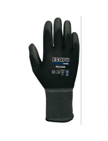 GUANTE POLIAMIDA PU1400 10 PAR