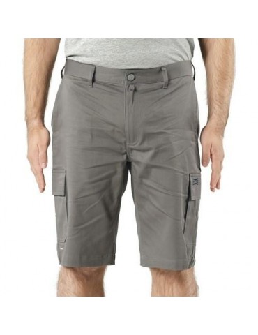 BERMUDA EASY STRETCH GRIS  T. XL 8018-080-XL