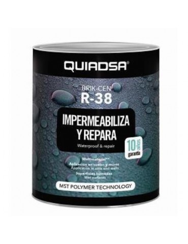 IMPERMEABILIZANTE 1KG.BRIK-CEN R-38 NEGRO