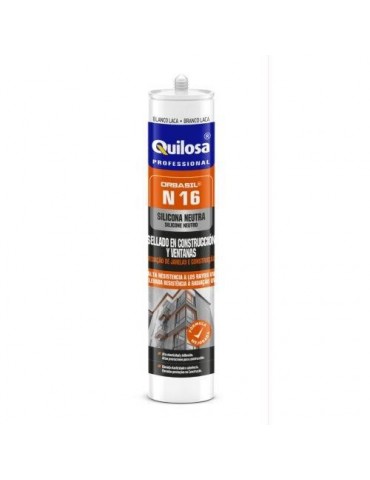 SILICONA ORBASIL N16 NEUTRA 300 ML. BLANCAS