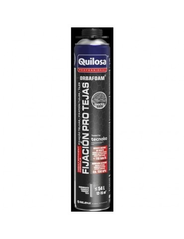 ESPUMA ORBAFOAM FIJACION TEJAS ROJO PISTOLA 650ML.