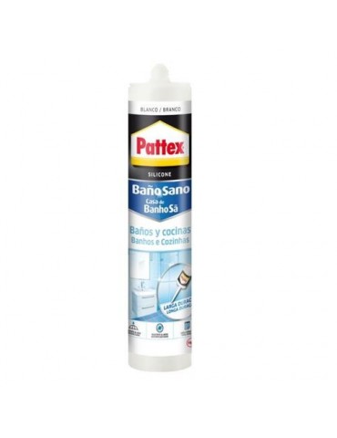 SILICONA BAÑO SANO SANITARIA BCO.280 ML. 1965748