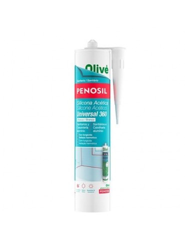SILICONA ACIDA UNIVERSAL BLANCA 280 ML.