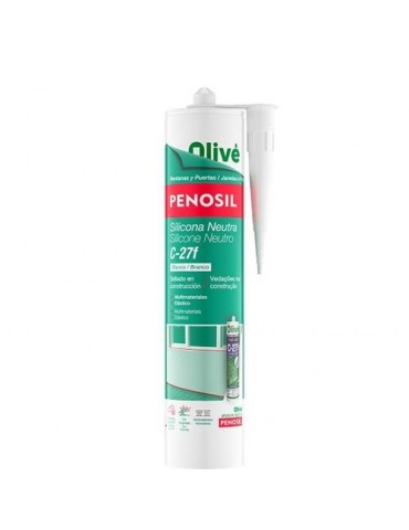 SILICONA NEUTRA PENOSIL C-27F BLANCA CARTUCHO