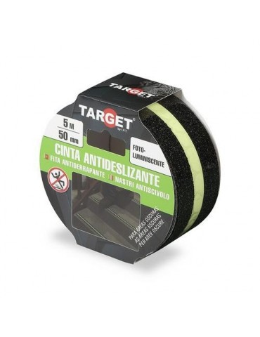 CINTA ADHESIVA ANTIDESLIZANTE LUMINISCENTE 5X50MM