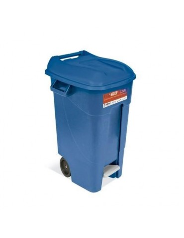 CONTENEDOR JARDIN 120L C/PEDAL AZUL ECO 443022