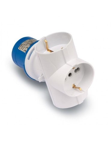ADAPTADOR CLAVIJA 2P+T 3B.2P+TTL 13913