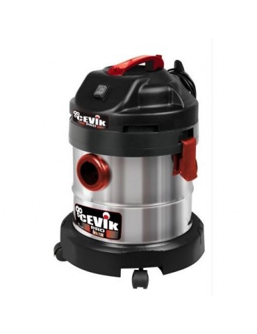 ASPIRADOR 20L.1200W. INOX SOLIDOS/LIQ. CE-PRO20X