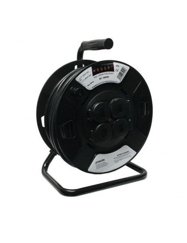 TAMBORES CABLE C/TAPA 40M H05VV-F3G2.5  1300W IP44