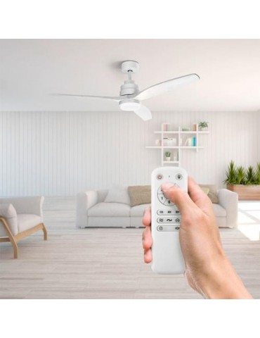VENTILADOR DE TECHO NEPAL BLANCO 40W 132CM