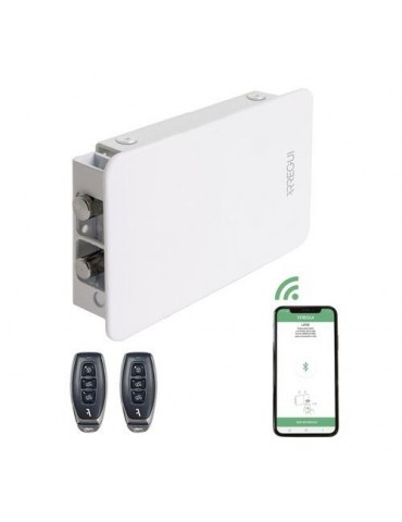 CERRADURA INVISIBLE KAMO BLANCO 2 MANDOS CI20BRC
