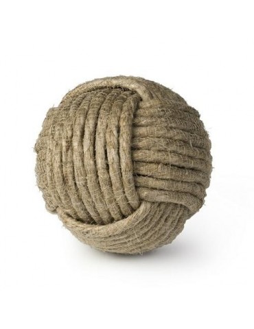 POMO BOLA CUERDA NATURAL 35MM   1111CU
