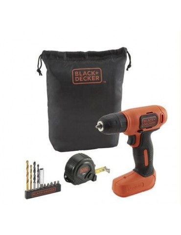 TALADRO ATORNILLADOR 7.2V+11 ACC.+BOLSA QW