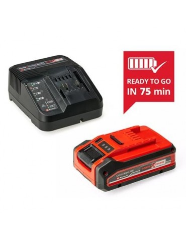 KIT CARGADOR POWER-X  18V + 18V 4.0 AH PLUS