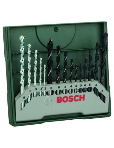 SET 15 BROCAS MIXTO MINI-X-LINE 3-8MM 2607019675