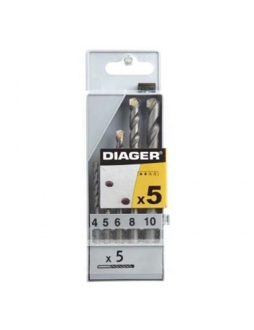 ESTUCHE 5 BROCAS FLASH DIAGER D251C