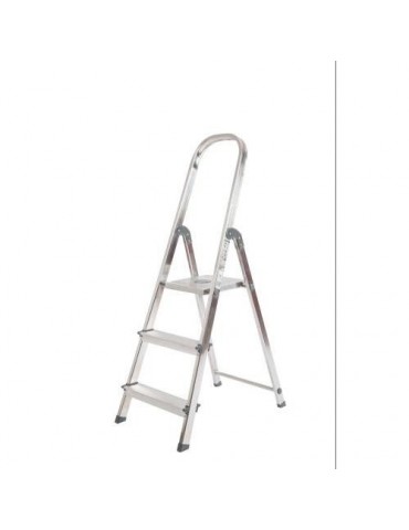 ESCALERA ALUMINIO UNICA 3 PELDAÑOS